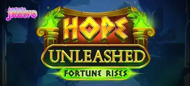 Hope Unleashed Fortune Rises স্লট গেমের একটি রহস্যময় এবং আকর্ষণীয় ইন্টারফেসের দৃশ্য